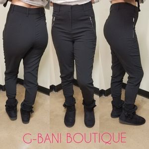 Black jogger pants